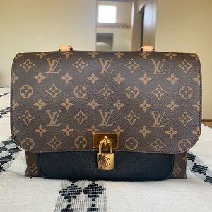 2017 LOUIS VUITTON MARIGNAN Monogram Canvas- Noir